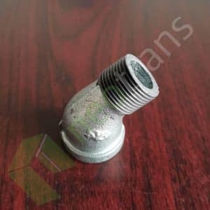 08-3250-08 Susturucu Konektörü .75 45 Derece Fit Wilden Pompalar